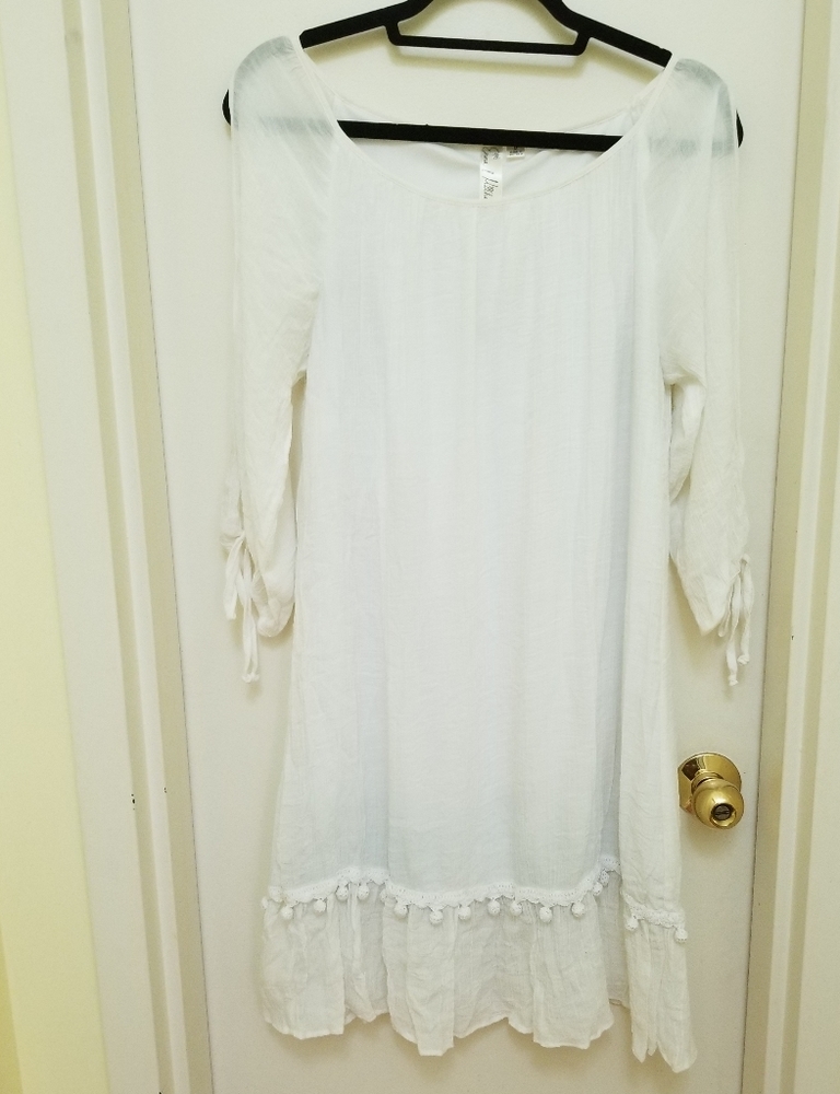 White dress
